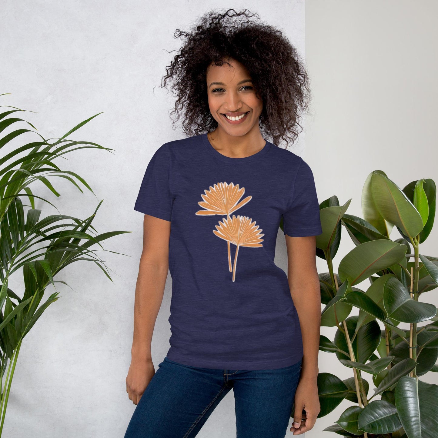 Unisex t-shirt Boho Flower Multi Color #Boho Flower