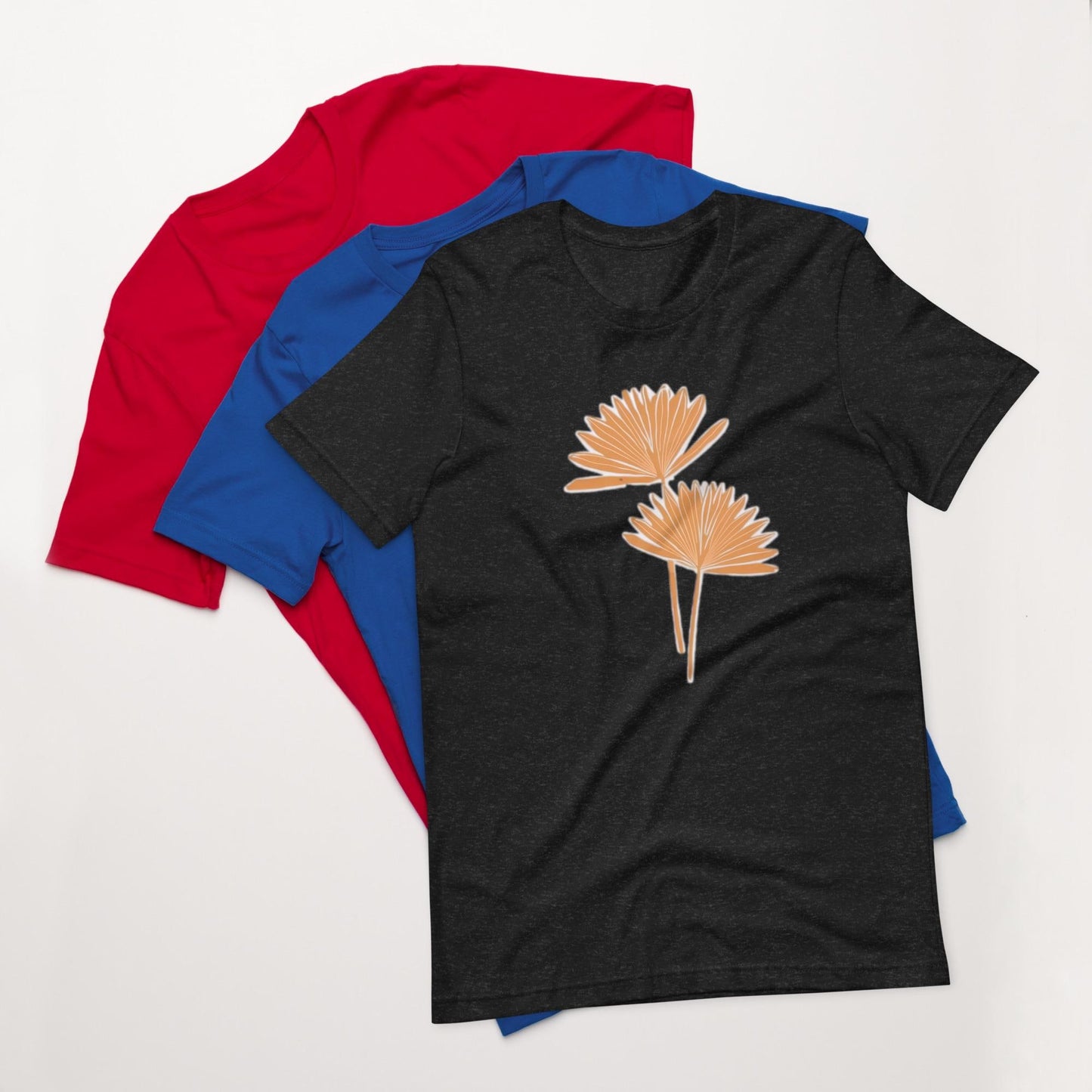 Unisex t-shirt Boho Flower Multi Color #Boho Flower